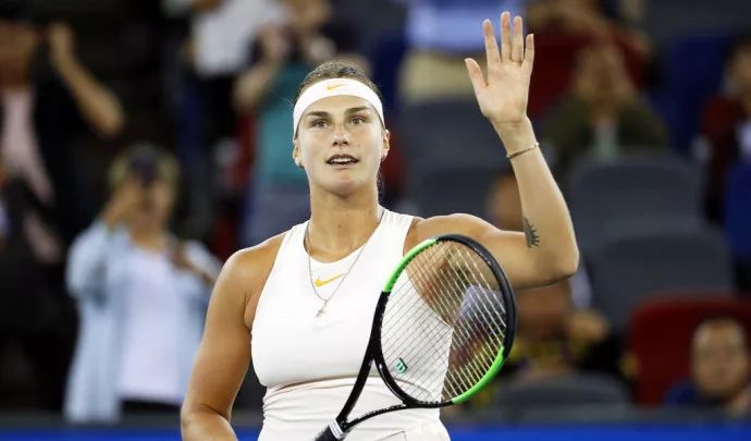 萨巴伦卡暴力正手,辛辛那提赛强势登顶封后