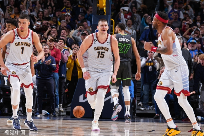  NBA季后赛首轮，掘金淘汰森林狼