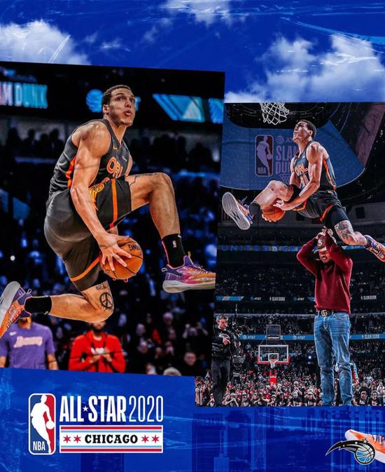 扣篮大赛惊现空中接力神配合